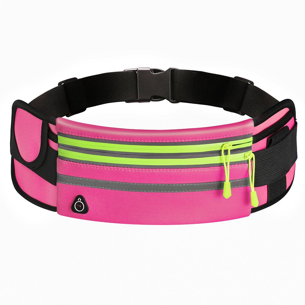 Double Zippers Waist Bags Waterproof Sports Running Fanny Pack - Image 3