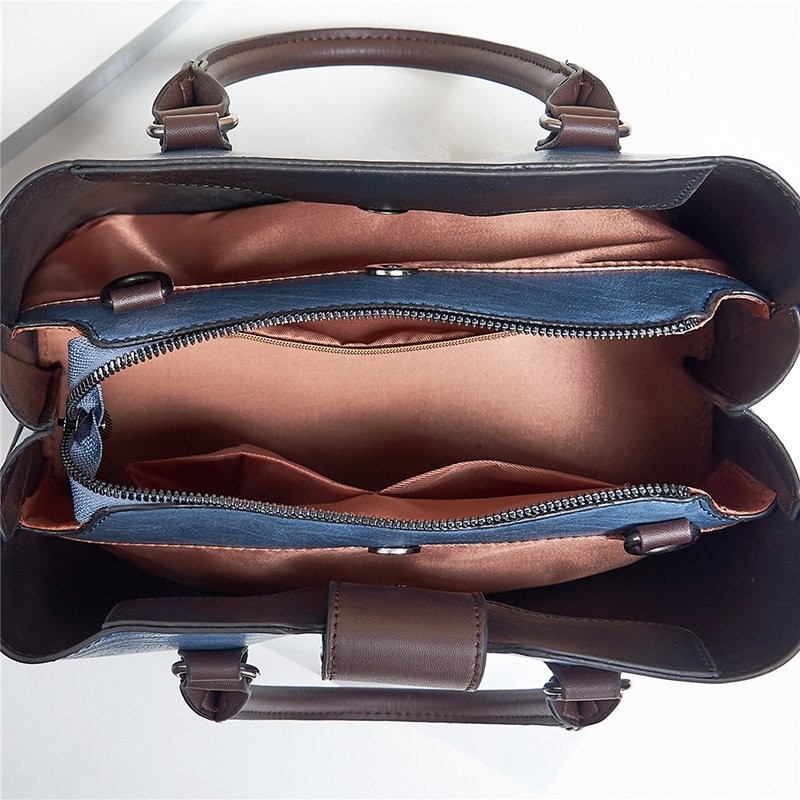 Women Shoulder Bag Big Buckle Handbags Work Daily Office Crossbody Bags - Image 4