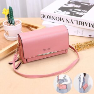 Mobile Phone Bag Women's Long Wallet Large Capacity Multifunctional Shoulder Crossbody Bags