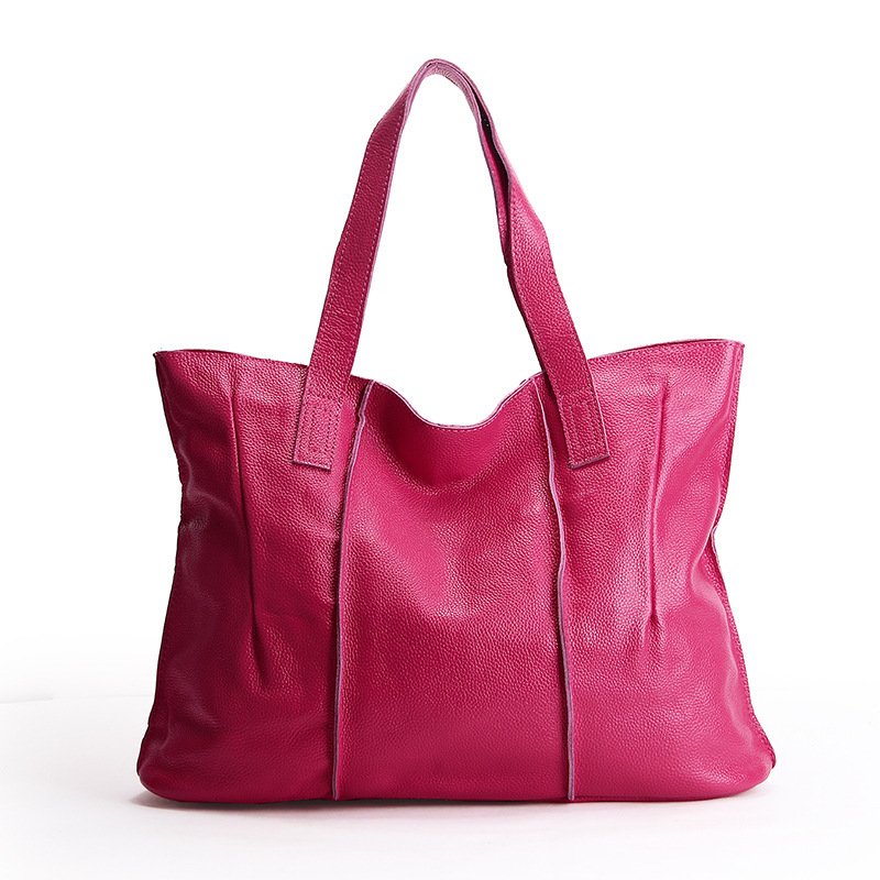 The First Layer Cowhide Handbags New Single-shoulder - Image 4