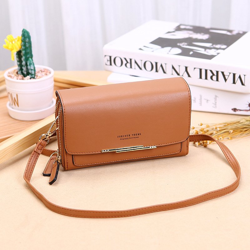 Mobile Phone Bag Women's Long Wallet Large Capacity Multifunctional Shoulder Crossbody Bags - Image 3