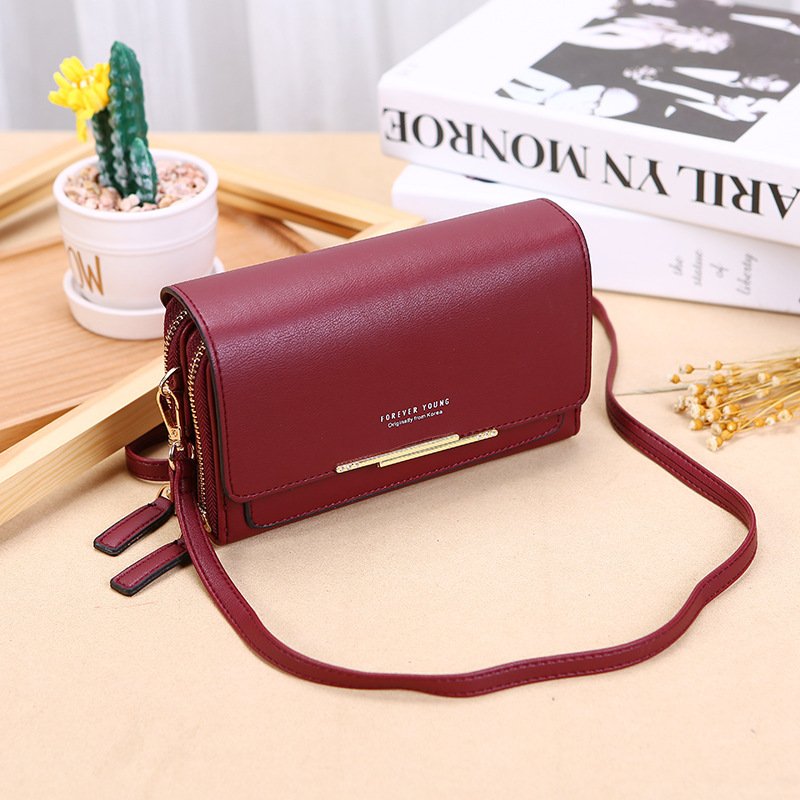 Mobile Phone Bag Women's Long Wallet Large Capacity Multifunctional Shoulder Crossbody Bags - Image 5