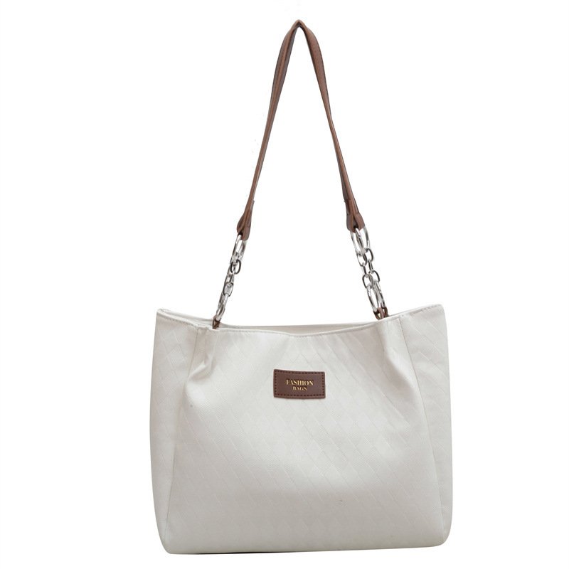 Rhombus Pattern Totes Chain Shoulder Bag Women Shopping Bags - Image 8