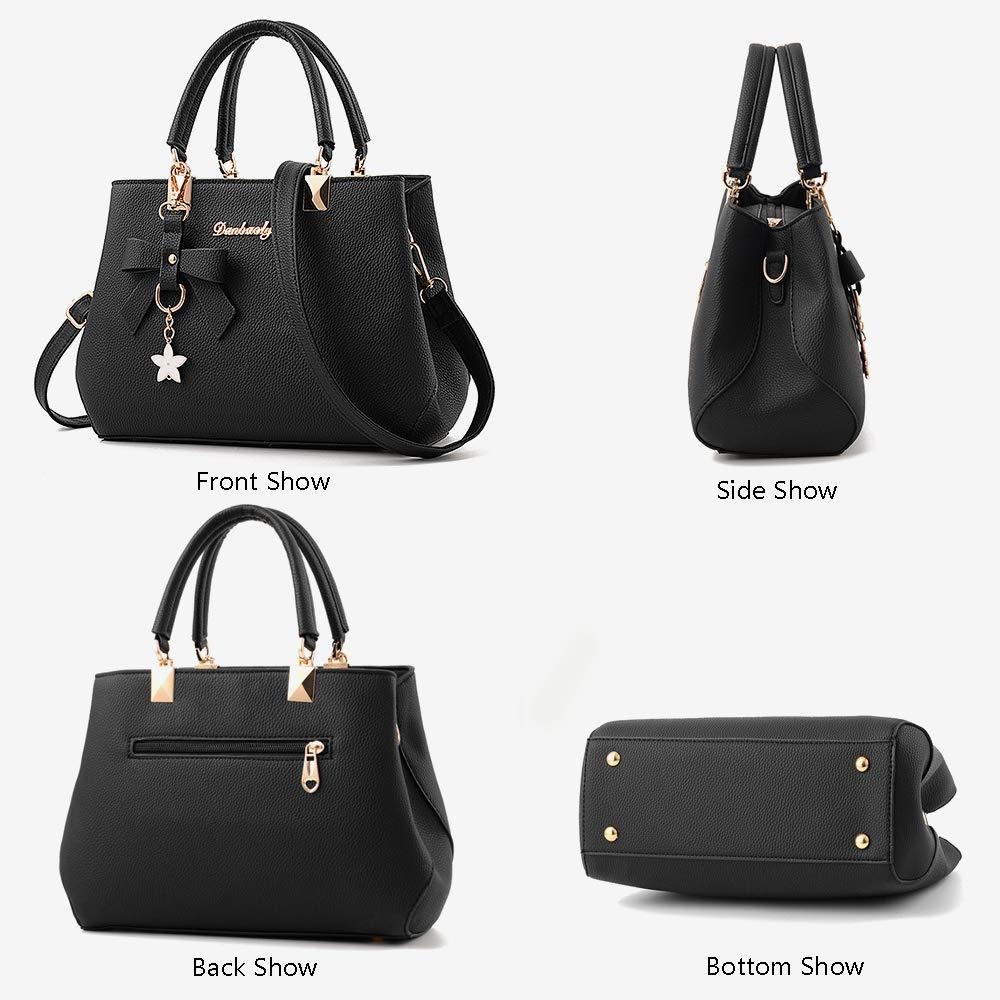 Women's Handbags, New Top Handle Shoulder & Messenger Tote Bag---Blue - Image 5
