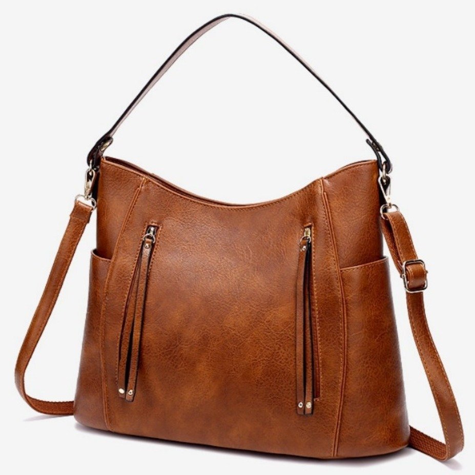 Luxury Women Bag Handbags Women Messenger Bags Leather Designer Handbag Vintage Big Large Capacity Hobos Female Bag - Image 2