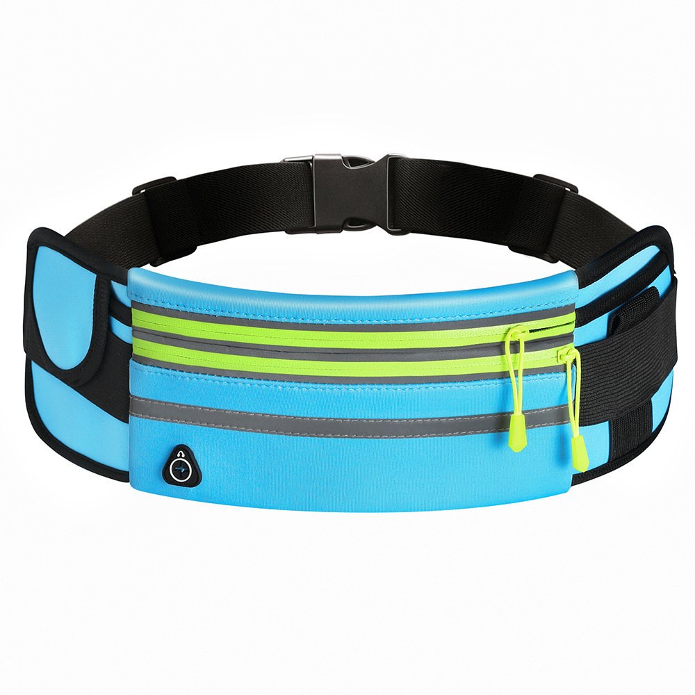 Double Zippers Waist Bags Waterproof Sports Running Fanny Pack - Image 7
