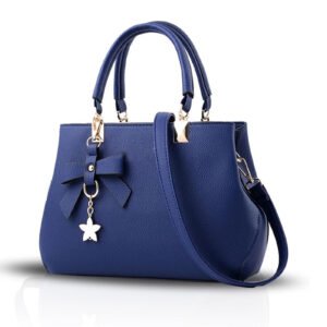 Women's Handbags, New Top Handle Shoulder & Messenger Tote Bag---Blue