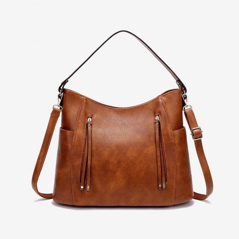 Luxury Women Bag Handbags Women Messenger Bags Leather Designer Handbag Vintage Big Large Capacity Hobos Female Bag - Image 3