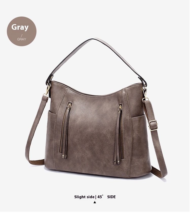 Luxury Women Bag Handbags Women Messenger Bags Leather Designer Handbag Vintage Big Large Capacity Hobos Female Bag - Image 6