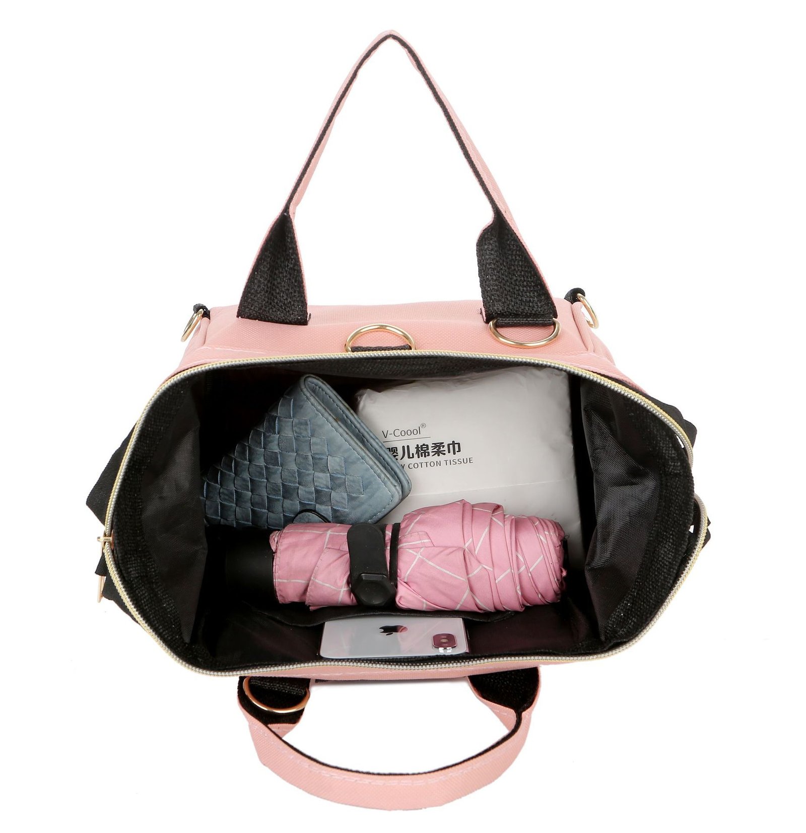 Cute Shouder Bags Women Oxford Backpack Zipper Mini Handbag Baby Mom Bag - Image 2