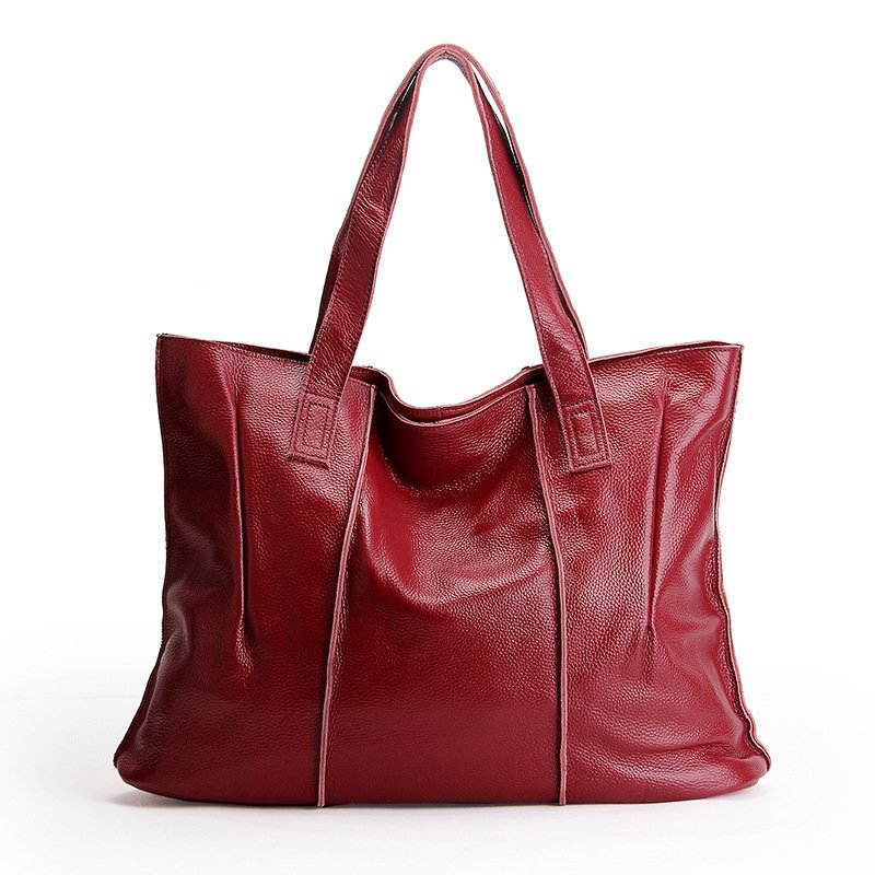 The First Layer Cowhide Handbags New Single-shoulder - Image 6