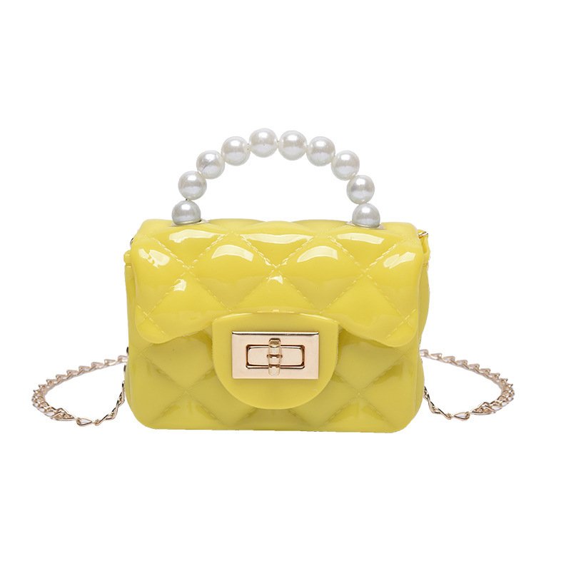 Pearl Hand One-shoulder Crossbody Chain Children's Bags - Image 7