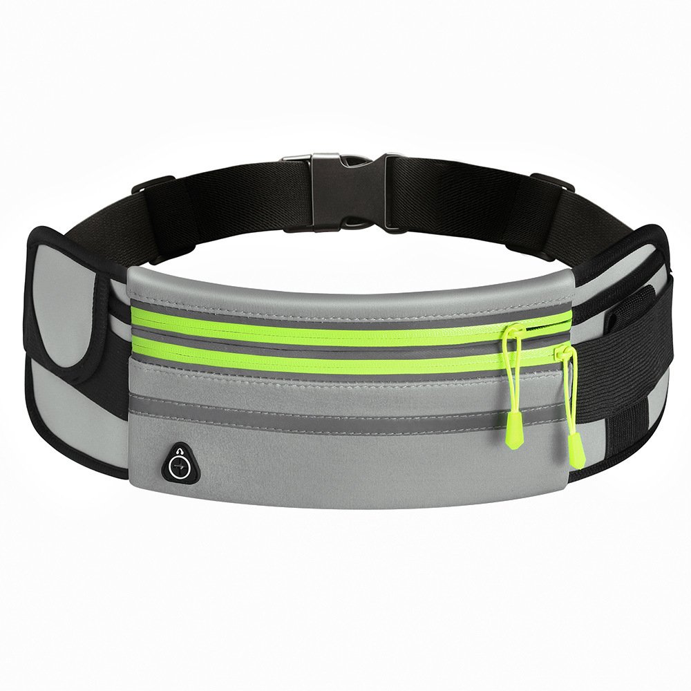 Double Zippers Waist Bags Waterproof Sports Running Fanny Pack - Image 9